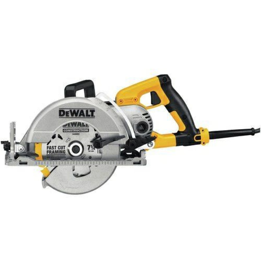 Dewalt Circular Saw 7-1/4 In. Worm Drive With Electric Brake | * New