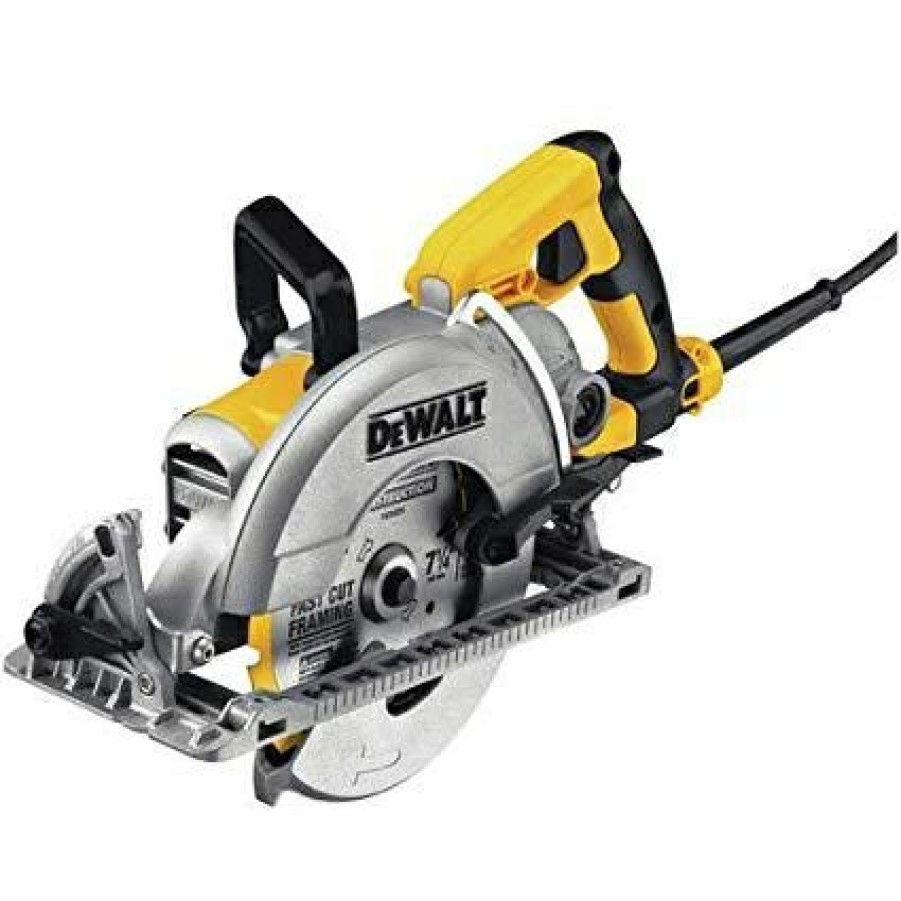 Dewalt Circular Saw 7-1/4 In. Worm Drive With Electric Brake | * New