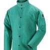 Black Stallion Truguard 200 Fr Cotton Welding Jacket, Green | * Best