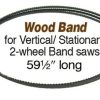 Wood Band Saw Blade 59 1/2In Long | * Online