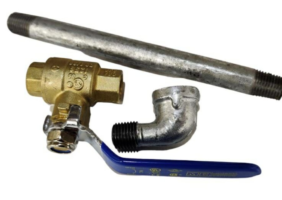 C'Aire Ball Valve Tank Drain Kit 1/4 | * Clearance