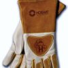 Hobart Premium Xl Form Fitting Gauntlet Style Welding Gloves, 770440 | * Clearance