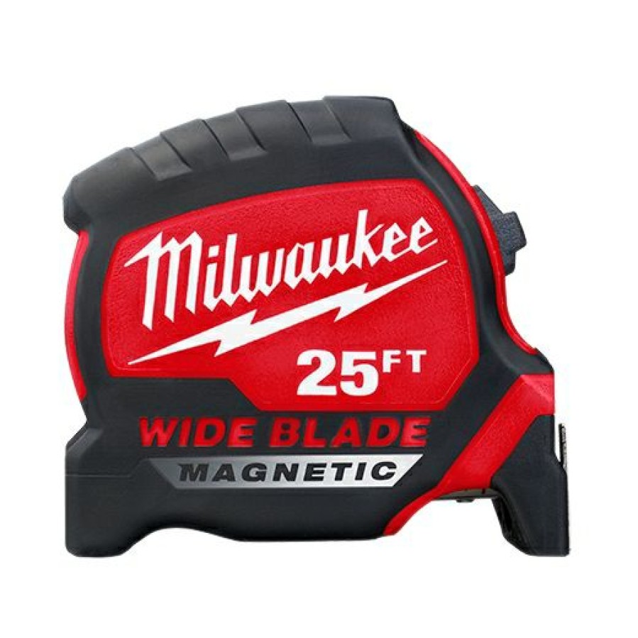 Milwaukee 25 Ft Magnetic Wide Blade Tape Measure | * Online