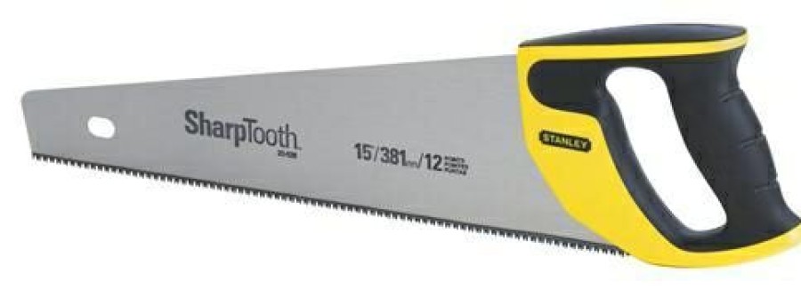 Stanley 15In Finish Cut Sharp Tooth Saw | * Hot