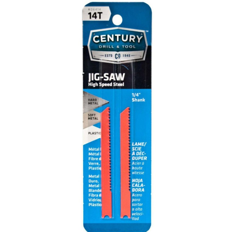 Centuryjigsaw Blades Hss 2Ea Card | * Best