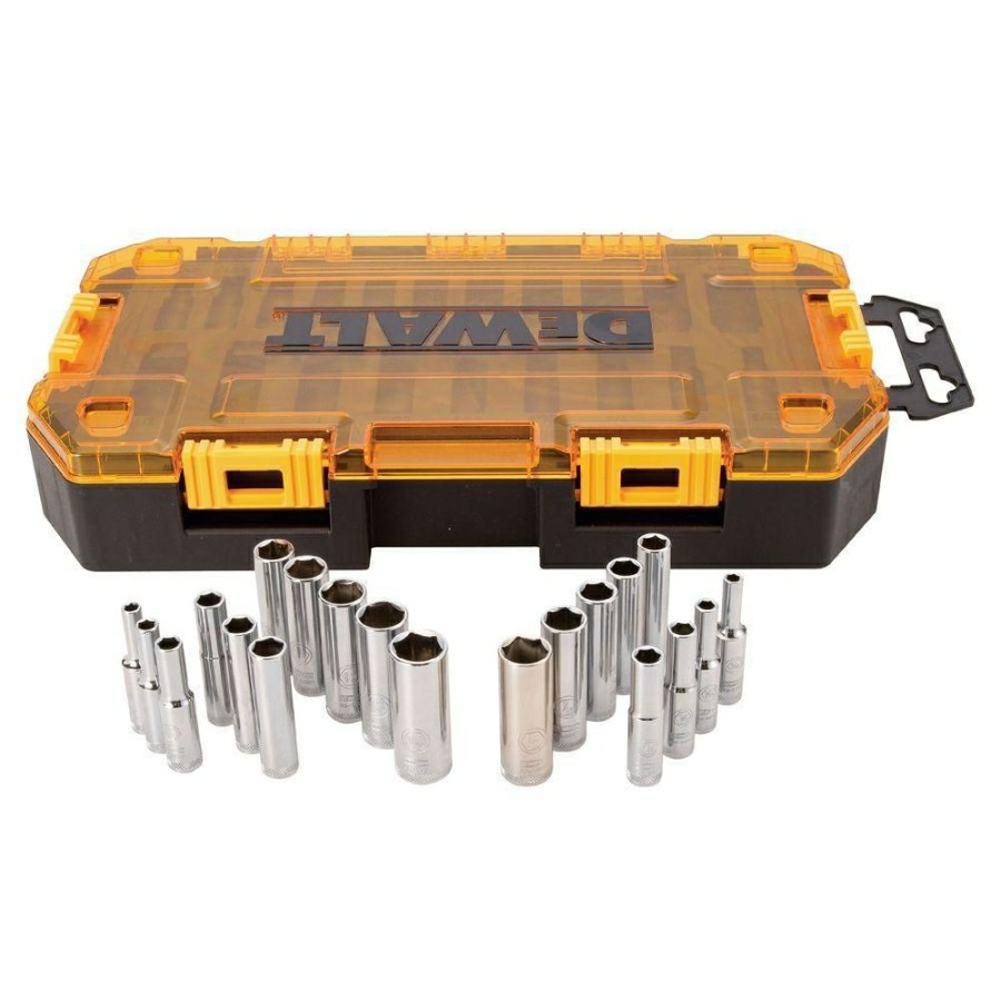 Dewalt 20 Pc. 1/4 Drive Deep Combination Socket Set | * Hot