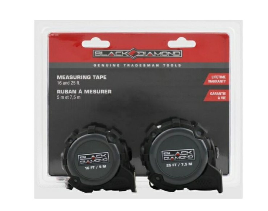 Black Diamond Tape Measures, 16 And 25 | * Best