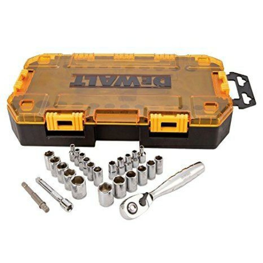 Dewalt 25 Pc. 1/4 In. Drive Socket Set | * New