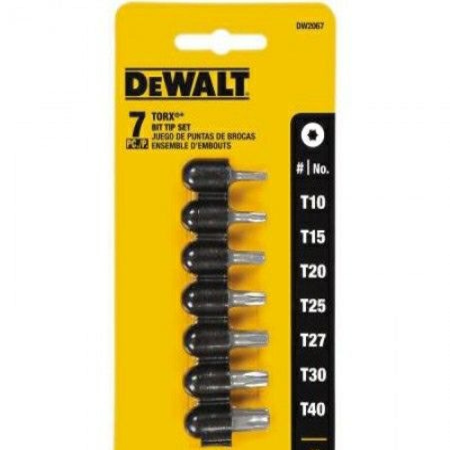 Dewalt Security Torx Set, 7 Pcs. | * Clearance