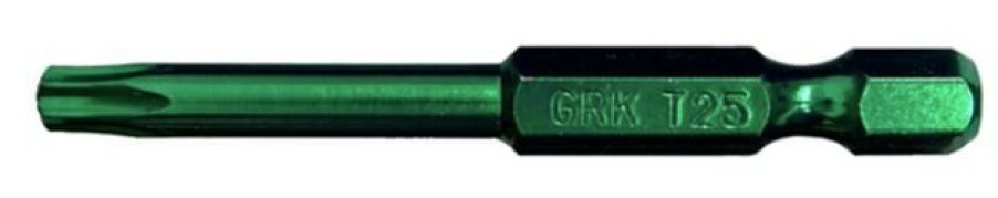 Grk T-25 3 Star Bit Green Carded, 2-Piece | * Wholesale