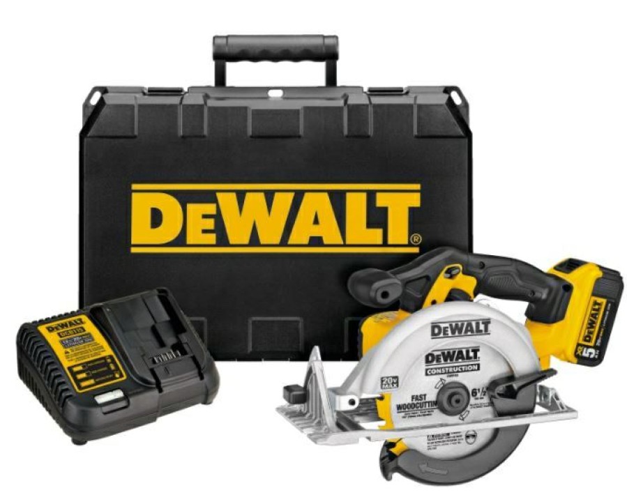 Dewalt 20V Max* 6-1/2 In. Circular Saw Kit (5.0 Ah) | * Best