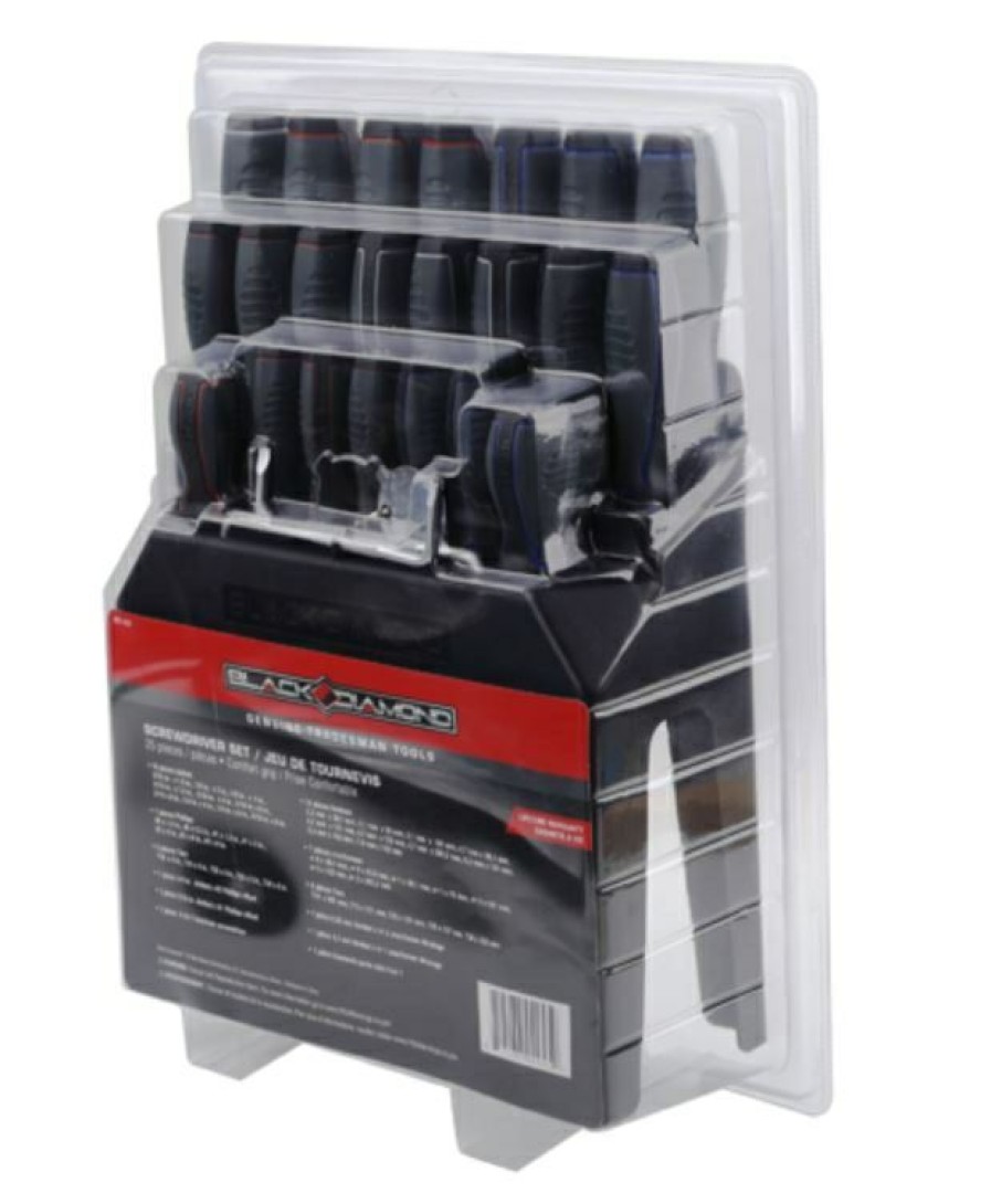 Black Diamond 25 Pc. Ergo Handle Screwdriver Set | * Best