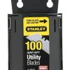 Stanley 100-Pack 1992 Heavy Duty Utility Blades With Dispenser | * Hot